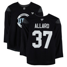 Тренировочный джерси Owen Allard Utah Mammoth Fanatics Authentic Black from the 2024-25 NHL Season Тренировочный джерси Owen Allard Utah Mammoth Fanatics Authentic Black from the 2024-25 NHL Season