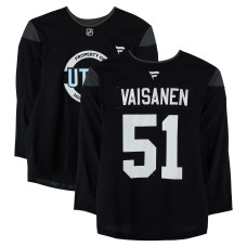 Тренировочный джерси Veeti Vaisanen Utah Mammoth Fanatics Authentic Black from the 2024-25 NHL Season Тренировочный джерси Veeti Vaisanen Utah Mammoth Fanatics Authentic Black from the 2024-25 NHL Season
