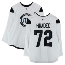 Тренировочный джерси Vojtěch Hradec Utah Hockey Club Fanatics Authentic White from the 2024-25 NHL Season Тренировочный джерси Vojtěch Hradec Utah Hockey Club Fanatics Authentic White from the 2024-25 NHL Season