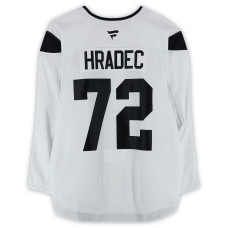 Тренировочный джерси Vojtěch Hradec Utah Hockey Club Fanatics Authentic White from the 2024-25 NHL Season Тренировочный джерси Vojtěch Hradec Utah Hockey Club Fanatics Authentic White from the 2024-25 NHL Season