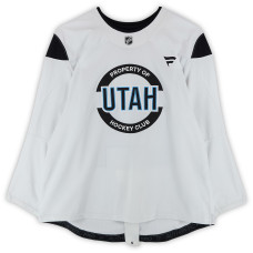 Тренировочный джерси Vojtěch Hradec Utah Hockey Club Fanatics Authentic White from the 2024-25 NHL Season Тренировочный джерси Vojtěch Hradec Utah Hockey Club Fanatics Authentic White from the 2024-25 NHL Season