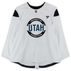 Тренировочный джерси Peter DiLiberatore Utah Hockey Club Fanatics Authentic White from the 2024-25 NHL Season Тренировочный джерси Peter DiLiberatore Utah Hockey Club Fanatics Authentic White from the 2024-25 NHL Season