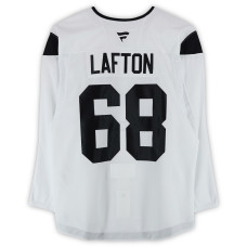 Тренировочный джерси Ludvig Lafton Utah Hockey Club Fanatics Authentic White from the 2024-25 NHL Season Тренировочный джерси Ludvig Lafton Utah Hockey Club Fanatics Authentic White from the 2024-25 NHL Season