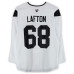 Тренировочный джерси Ludvig Lafton Utah Hockey Club Fanatics Authentic White from the 2024-25 NHL Season
