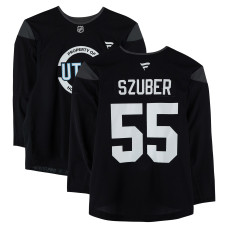 Тренировочный джерси Maksymilian Szuber Utah Mammoth Fanatics Authentic Black from the 2024-25 NHL Season Тренировочный джерси Maksymilian Szuber Utah Mammoth Fanatics Authentic Black from the 2024-25 NHL Season