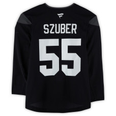 Тренировочный джерси Maksymilian Szuber Utah Mammoth Fanatics Authentic Black from the 2024-25 NHL Season Тренировочный джерси Maksymilian Szuber Utah Mammoth Fanatics Authentic Black from the 2024-25 NHL Season