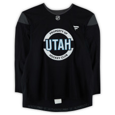 Тренировочный джерси Maksymilian Szuber Utah Mammoth Fanatics Authentic Black from the 2024-25 NHL Season Тренировочный джерси Maksymilian Szuber Utah Mammoth Fanatics Authentic Black from the 2024-25 NHL Season