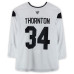 Тренировочный джерси Anson Thornton Utah Hockey Club Fanatics Authentic White from the 2024-25 NHL Season