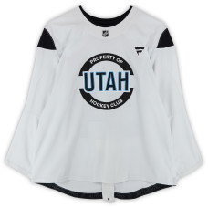 Тренировочный джерси Sam Lipkin Utah Hockey Club Fanatics Authentic White from the 2024-25 NHL Season Тренировочный джерси Sam Lipkin Utah Hockey Club Fanatics Authentic White from the 2024-25 NHL Season