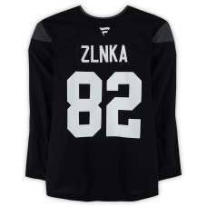 Тренировочный джерси Adam Žlnka Utah Mammoth Fanatics Authentic Black from the 2024-25 NHL Season Тренировочный джерси Adam Žlnka Utah Mammoth Fanatics Authentic Black from the 2024-25 NHL Season