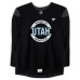 Тренировочный джерси Adam Žlnka Utah Mammoth Fanatics Authentic Black from the 2024-25 NHL Season