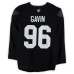 Тренировочный джерси Will Gavin Utah Mammoth Fanatics Authentic Black from the 2024-25 NHL Season