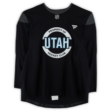 Тренировочный джерси Will Gavin Utah Mammoth Fanatics Authentic Black from the 2024-25 NHL Season