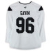 Тренировочный джерси Will Gavin Utah Mammoth Fanatics Authentic White from the 2024-25 NHL Season