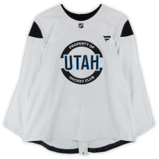 Тренировочный джерси Aleš Čech Utah Mammoth Fanatics Authentic White from the 2024-25 NHL Season Тренировочный джерси Aleš Čech Utah Mammoth Fanatics Authentic White from the 2024-25 NHL Season