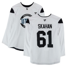 Тренировочный джерси Will Skahan Utah Hockey Club Fanatics Authentic White from the 2024-25 NHL Season Тренировочный джерси Will Skahan Utah Hockey Club Fanatics Authentic White from the 2024-25 NHL Season