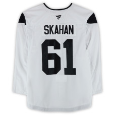 Тренировочный джерси Will Skahan Utah Hockey Club Fanatics Authentic White from the 2024-25 NHL Season Тренировочный джерси Will Skahan Utah Hockey Club Fanatics Authentic White from the 2024-25 NHL Season