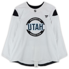 Тренировочный джерси Will Skahan Utah Hockey Club Fanatics Authentic White from the 2024-25 NHL Season Тренировочный джерси Will Skahan Utah Hockey Club Fanatics Authentic White from the 2024-25 NHL Season