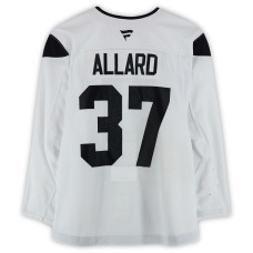 Тренировочный джерси Owen Allard Utah Hockey Club Fanatics Authentic White from the 2024-25 NHL Season Тренировочный джерси Owen Allard Utah Hockey Club Fanatics Authentic White from the 2024-25 NHL Season