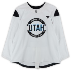 Тренировочный джерси Owen Allard Utah Hockey Club Fanatics Authentic White from the 2024-25 NHL Season Тренировочный джерси Owen Allard Utah Hockey Club Fanatics Authentic White from the 2024-25 NHL Season