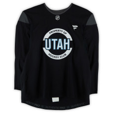 Тренировочный джерси Anthony Allain-Samaké Utah Mammoth Fanatics Authentic Black from the 2024-25 NHL Season Тренировочный джерси Anthony Allain-Samaké Utah Mammoth Fanatics Authentic Black from the 2024-25 NHL Season