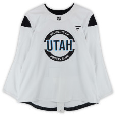 Тренировочный джерси Adam Žlnka Utah Mammoth Fanatics Authentic White from the 2024-25 NHL Season Тренировочный джерси Adam Žlnka Utah Mammoth Fanatics Authentic White from the 2024-25 NHL Season