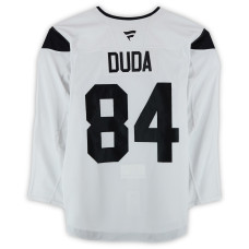 Тренировочный джерси Artyom Duda Utah Mammoth Fanatics Authentic White from the 2024-25 NHL Season Тренировочный джерси Artyom Duda Utah Mammoth Fanatics Authentic White from the 2024-25 NHL Season