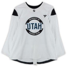 Тренировочный джерси Lleyton Moore Utah Mammoth Fanatics Authentic White from the 2024-25 NHL Season Тренировочный джерси Lleyton Moore Utah Mammoth Fanatics Authentic White from the 2024-25 NHL Season