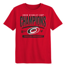 Футболка Preschool Carolina Hurricanes Fanatics Red 2026 Stanley Cup Champions Signature Roster