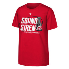 Подростковая Carolina Hurricanes Fanatics Red 2026 Stanley Cup Champions Parade T-Shirt