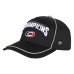 Подростковая Carolina Hurricanes Fanatics Black 2026 Stanley Cup Champions Locker Room Hat Подростковая Carolina Hurricanes Fanatics Black 2026 Stanley Cup Champions Locker Room Hat