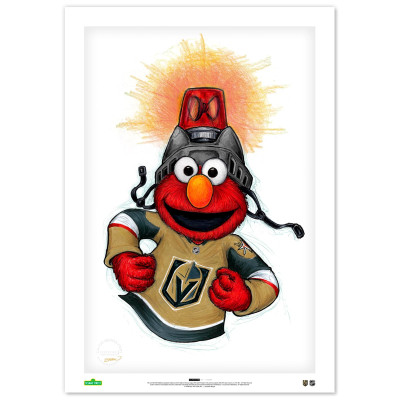 Постер Vegas Golden Knights Elmo 24 x 36