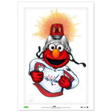 Постер Washington Capitals Elmo 14 x 20 Постер Washington Capitals Elmo 14 x 20