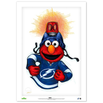 Постер Tampa Bay Lightning Elmo 14 x 20