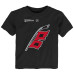 Детская Carolina Hurricanes Seth Jarvis Outerstuff Black 2026 Stanley Cup Champions Name & Number T-Shirt