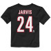 Детская Carolina Hurricanes Seth Jarvis Outerstuff Black 2026 Stanley Cup Champions Name & Number T-Shirt
