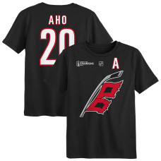 Футболка Preschool Carolina Hurricanes Sebastian Aho Outerstuff Black 2026 Stanley Cup Champions Name & Number Футболка Preschool Carolina Hurricanes Sebastian Aho Outerstuff Black 2026 Stanley Cup Champions Name & Number