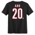 Футболка Preschool Carolina Hurricanes Sebastian Aho Outerstuff Black 2026 Stanley Cup Champions Name & Number