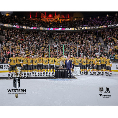 Фото Vegas Golden Knights Unsigned Fanatics Authentic 2026 NHL Western Conference Champions