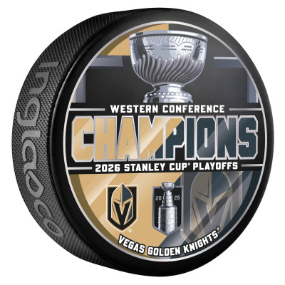 Шайба Vegas Golden Knights Inglasco 2026 NHL Western Conference Champions