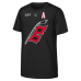 Подростковая Carolina Hurricanes Sebastian Aho Outerstuff Black 2026 Stanley Cup Final Name & Number T-Shirt