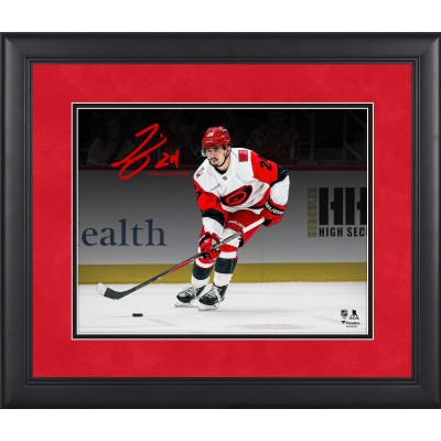 Фото в рамке Seth Jarvis Carolina Hurricanes Facsimile Signature Fanatics Authentic 11 x 14 Spotlight