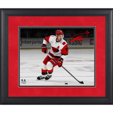 Фото в рамке Sebastian Aho Carolina Hurricanes Facsimile Signature Fanatics Authentic 11 x 14 Spotlight