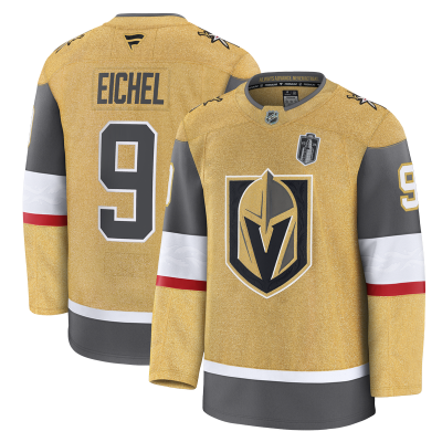 Джерси Vegas Golden Knights Jack Eichel Fanatics Gold 2026 Stanley Cup Final Premium