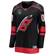 Женская Именная джерси Carolina Hurricanes Fanatics Black 2026 Stanley Cup Final Home Breakaway Женская Именная джерси Carolina Hurricanes Fanatics Black 2026 Stanley Cup Final Home Breakaway
