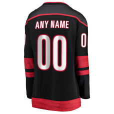 Женская Именная джерси Carolina Hurricanes Fanatics Black 2026 Stanley Cup Final Home Breakaway Женская Именная джерси Carolina Hurricanes Fanatics Black 2026 Stanley Cup Final Home Breakaway