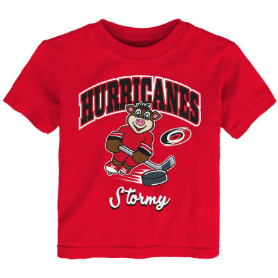 Детская Carolina Hurricanes Outerstuff Red Baby Mascot T-Shirt
