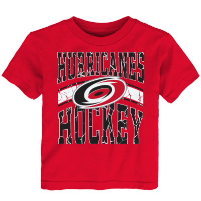 Детская Carolina Hurricanes Outerstuff Red Ice Crack T-Shirt