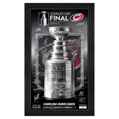 Carolina Hurricanes Highland Mint 2026 NHL Eastern Conference Champions 12 x 20 Signature Ticket Frame