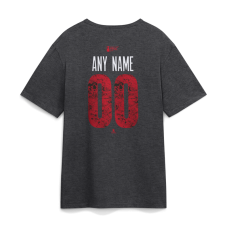 Именная футболка Carolina Hurricanes Charcoal 2026 Stanley Cup Champions Tri-Blend